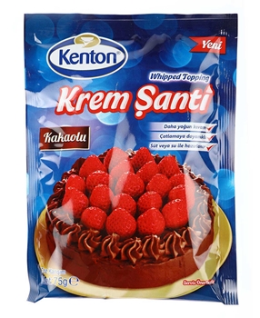 Kenton Krem Şanti 75 Gr Kakaolu kenton, krem şanti, kremşanti, hamurişi, pasta malzemesi, krem şanti fiyatları, toptan krem şanti satın al