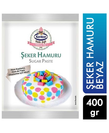 Picture of KENTON ŞEKER HAMURU BEYAZ 400 G  YENİ