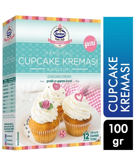 Picture of Kenton Vanilyalı Cupcake Kreması 100 g X 10'lu Koli