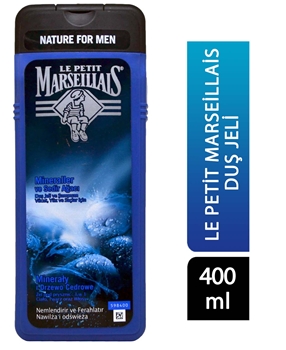 Le Petit Marseillais Duş Jeli 400 ml Mineraller ve Sedir Ağacı Picture of Le Petit Marseillais Duş Jeli 400 ml Mineraller ve Sedir Ağacı