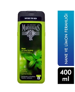 Le Petit Marseillais Nane Limon Ferahlığı Duş Jeli ve Şampuan 400 ml Picture of Le Petit Marseillais Nane Limon Ferahlığı Duş Jeli ve Şampuan 400 ml