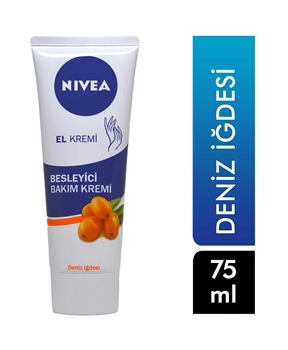 Nivea Hand Cream 75 ml Nourishing Care Sea Buckthorn Picture of Nivea Hand Cream 75 ml Nourishing Care Sea Buckthorn
