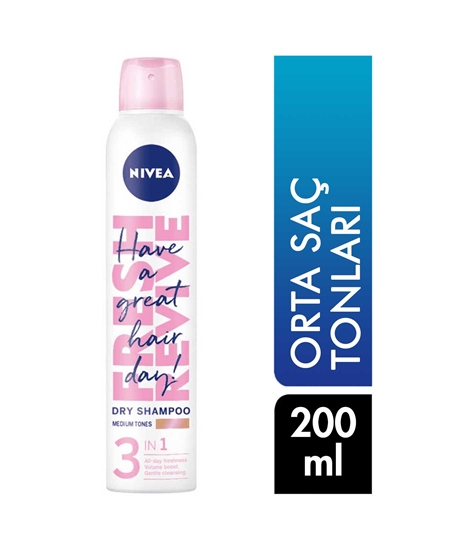 Picture of Nivea Dry Shampoo 200 ml Medium Hair Tones