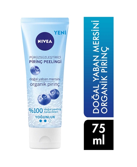 Picture of Nivea Smoothing Rice Peeling 75 ml Natural Blueberry