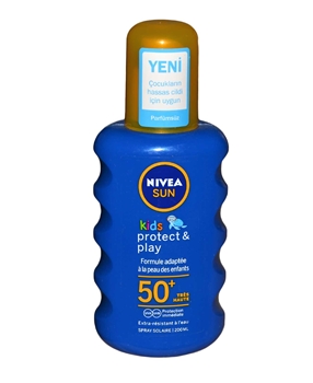 Nivea Sun Spray for Kids 200ml 50+ SPF Picture of Nivea Sun Spray for Kids 200ml 50+ SPF