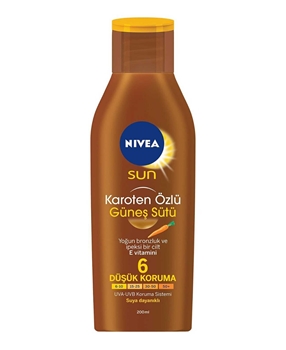 P-Nivea Sun Deep Tan Caroten Lotion 6 SPF 200 ml Picture of P-Nivea Sun Deep Tan Caroten Lotion 6 SPF 200 ml