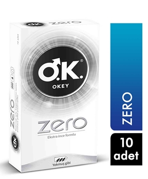 Okey Prezervatif 10'lu Zero Picture of Okey Prezervatif 10'lu Zero