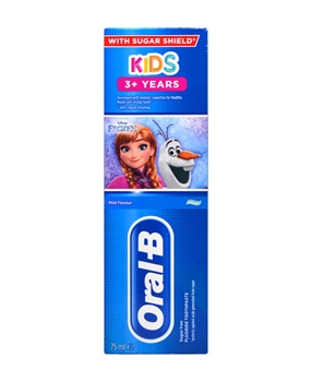 Oral B Toothpaste 75 ml Frozen Child 3+ Age oral b, oralb, oral-b, diş macunu, oral b diş macunu fiyatları, oral b diş macunu satın al, oral b diş macunu, toptan diş macunu satın al, frozen diş macunu, çocuk diş macunu, anna diş macunu, elsa diş macunu