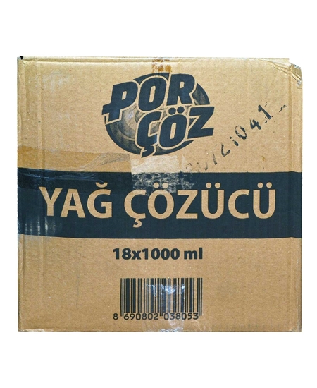 Picture of Porçöz Yağ Çözücü 1 lt