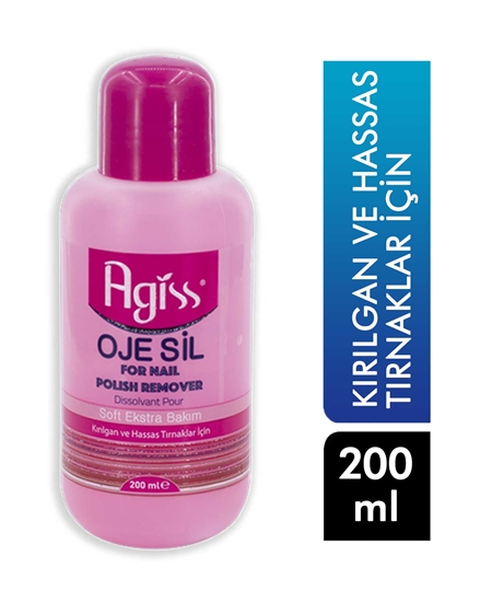 Picture of Agiss Ojesil Aseton 200 ml Bitki Soft Ekstra Bakım