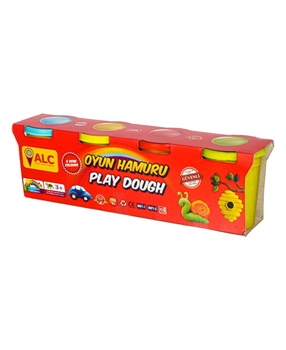 ALC Oyun Hamuru 4 Renk 520 gr alc, oyun hamuru, hamur, renkli hamur, renkli oyun hamuru, playdoh, pileydoh, oyun hamuru fiyatları, oyun hamuru satın al, oyun hamurunun faydaları, oyun hamuru neyden yapılır