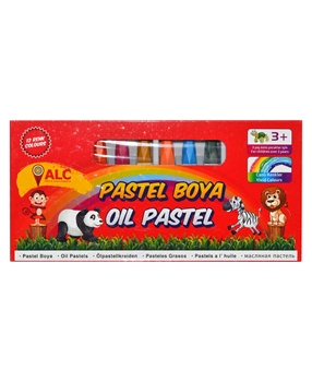 ALC Pastel Boya 12 Renk alc, pastel boya, kuru boya, renkli pastel boya, pastel boya satın al, pastel boya fiyatları, çocuk boya, çocuklar için pastel boya, boyama, toptan pastel boya satın al