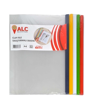 ALC Sıkıştırmalı Dosya 5'li Paket alc, dosya, şeffaf dosya, sıkıştırmalı dosya, clip dosya, clip file, dosyalama, ofis ürünleri, kırtasiye ürünleri, toptan ofis malzemeleri, toptan kırtasiye ürünleri