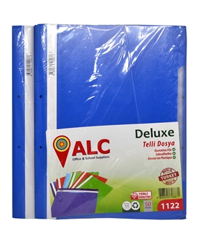 ALC Wired File Package 50 Pieces Blue alc, telli dosya, şeffaf dosya, mavi dosya, kapaklı dosya, şeffaf kapaklı dosya, telli dosya fiyatları, telli dosya satın al, toptan telli dosya, a4 telli dosya