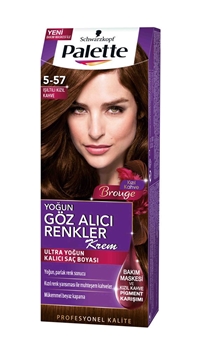 P-Palette Göz Alıcı Renkler Işıltılı Kızıl Kahve 5-57 Tüp Krem Saç Boyası 50 ml Picture of P-Palette Göz Alıcı Renkler Işıltılı Kızıl Kahve 5-57 Tüp Krem Saç Boyası 50 ml