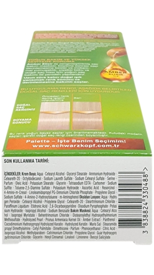 Picture of P-Palette Sahra Sarısı 9-4 Tüp Krem Saç Boyası 50 ml