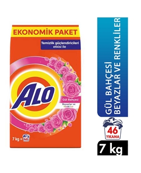 Alo Laundry Powder Detergent 7 KG White and Color - Rose Garden Picture of  Alo Laundry Powder Detergent 7 KG White and Color - Rose Garden