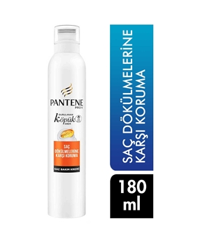 Pantene Foam Cream 180 ml Protection Against Hair Loss Picture of  Pantene Foam Cream 180 ml Protection Against Hair Loss