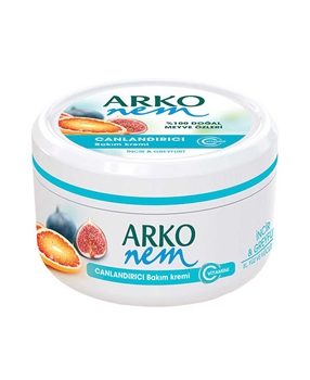Arko Nem Canlandırıcı Bakım Kremi 300 ml İncir ve Greyfurt arko, arko krem, arko nem, nemlendirici krem, bakım kremi, el kremi, yüz kremi, arko el kremi, arko nem el kremi satın al, arko nem krem fiyatları