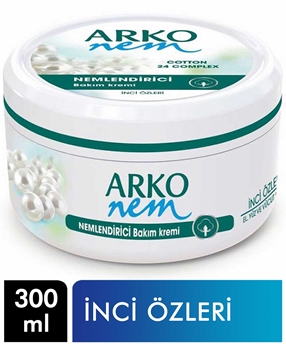 Arko Nem Nemlendirici Bakım Kremi 300 ml İnci Özleri Picture of Arko Nem Nemlendirici Bakım Kremi 300 ml İnci Özleri