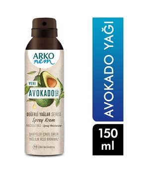 Arko Nem Sprey Krem 150 ml Avokado Yağlı Picture of Arko Nem Sprey Krem 150 ml Avokado Yağlı