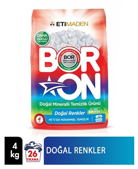 Boron Matik Toz Çamaşır Deterjanı Doğal Renkler 4 kg Picture of Boron Matik Toz Çamaşır Deterjanı Doğal Renkler 4 kg