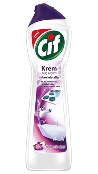 Cif Cream Cleaner 500 ml Violet & Cherry cif, cıf, cif kırem, cıf krem, cif temizleyici, cıf temizleyici