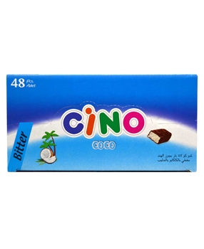 Cino Çikolata 48'Li Paket Hindistan Cevizi Bitter Picture of Cino Çikolata 48'Li Paket Hindistan Cevizi Bitter