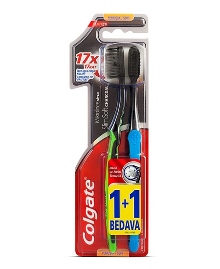 Picture of COLGATE DİŞ FIRÇASI Mikro İnce Siyah (1+1) AKTÜEL