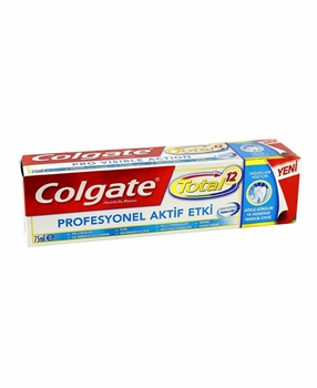 COLGATE DİŞ MACUNU 75 ML Total Pro.Aktif Etki AKTÜEL Picture of COLGATE DİŞ MACUNU 75 ML Total Pro.Aktif Etki AKTÜEL