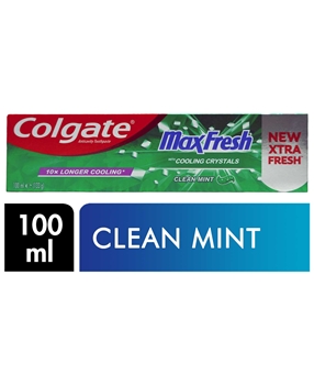Colgate Diş Macunu Max Fresh 100 ml Clear Mint colgate, diş macunu, beyazlatıcı diş macunu, ferahlatıcı diş macunu, diş macunu fiyatları, ağız ve diş sağlığı, diş bakım ürünleri, diş macunu satın al, toptan diş macunu, toptan colgate