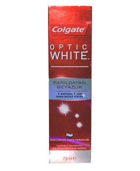 P-Colgate Optik Beyaz Parıldayan Beyazlık Diş Macunu colgate, colgate optik beyaz, colgate beyazlatıcı diş macunu, diş macunu, colgate diş macunu