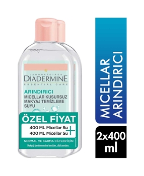 Diadermine Makyaj Temizleme Suyu 400 ml x 2'li Paket Arındırıcı Micellar Picture of Diadermine Makyaj Temizleme Suyu 400 ml x 2'li Paket Arındırıcı Micellar