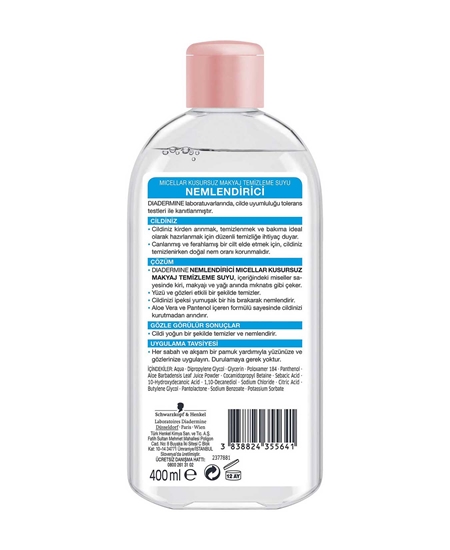 Picture of Diadermine Micellar Nemlendirici Makyaj Temizleme Suyu 400 ml