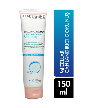 Diadermine Yüz Yıkama Jeli 150 ml Micellar Canlandırıcı Dokunuş Picture of Diadermine Yüz Yıkama Jeli 150 ml Micellar Canlandırıcı Dokunuş