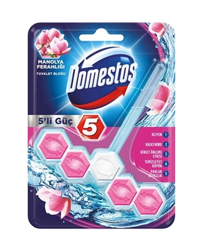 Domestos Toilet Block 55 gr Magnolia domestos, tuvalet bloğu, klozet bloğu, tuvalet temizleyici, klozet temizleyici, banyo kokusu, klozet kokusu, tuvalet bloğu satın al, klozet bloğu satın al, tuvalet bloğu fiyatları, klozet bloğu fiyatları