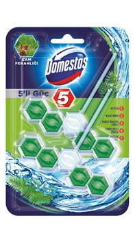 Domestos Toilet Block Double Pack 110 gr 5 Power Pine Freshness koku, domestos, tuvalet bloğu, tuvalet blogu, klozet kokusu, banyo kokusu, tuvalet kokusu giderici