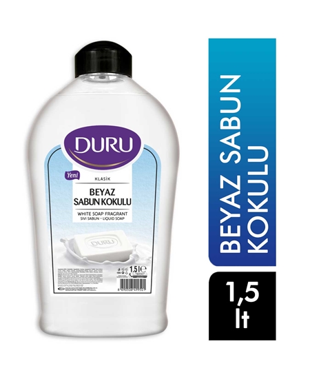 Picture of DURU BEYAZ SABUN KOKULU 1,5L*8