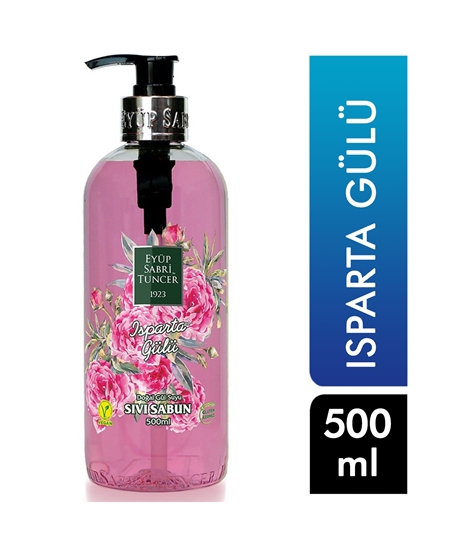 Picture of P-Eyüp Sabri Tuncel Isparta Gülü Sıvı Sabun 500 ml Pet Şişe