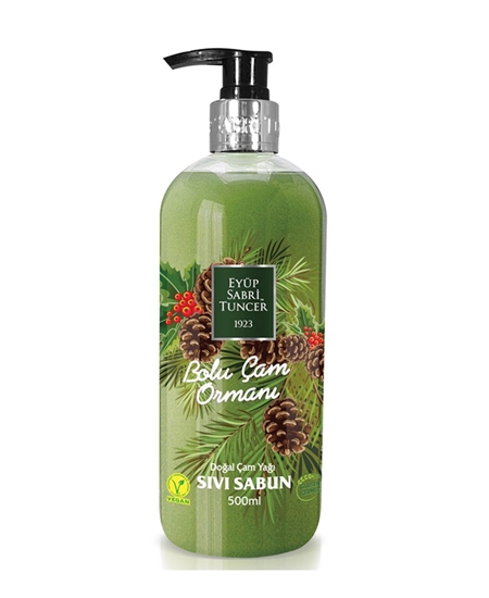Picture of P-Eyüp Sabri Tuncer Bolu Çam Ormanı Sıvı Sabun 500 ml Pet Şişe