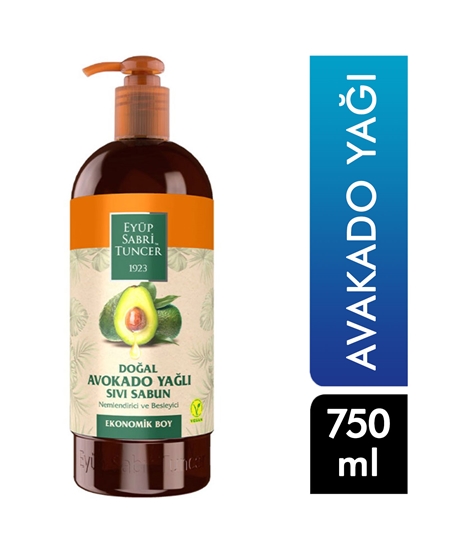 Picture of P-Eyüp Sabri Tuncer Doğal Avokado 750 ml Yağlı Sıvı Sabun 750 ml Pet Şişe