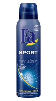 Fa Deodorant Erkek 150 ml Sport Energizing Fresh fa, deodorant, dodorant, deodorand, ter kokusu önleyici, ter önleyici, koltuk altı deodorant, fa deodorant 150 ml satın al, fa deodorant fiyat