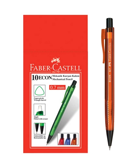 Picture of Faber-Castell Econ Versatil 0.7 mm Mekanik Kurşun Kalem 10'lu Paket