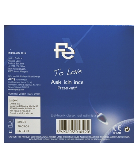 Picture of Fe Prezervatif 12'li Aşk İçin İnce