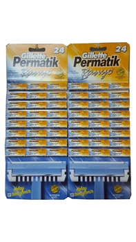 P-Gillette Permatik Bathing Razor Blade 48's Cartela gillette, permatik banyo, banyo tıraş bıçağı, permatik banyo tıraş bıçağı, jilet, permatik banyo jilet, permatik banyo kartela satın al, permatik banyo kartela fiyat