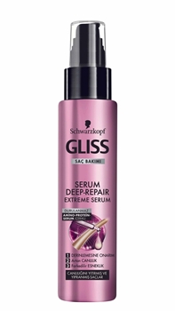 Gliss Saç Bakım Serumu 100 ml Deep Repair gliss, gliss saç kremi, saç kremi, mat saçlar için saç kremi, yıpranmış saçlar için saç kremi, saç bakım kremi, saç serumu, saç bakım serumu, gliss deep repair, gılis, glis