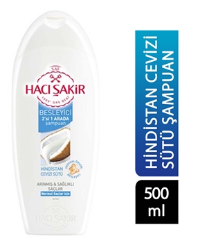 Hacı Şakir Shampoo 500 ml Coconut Milk Picture of  Hacı Şakir Shampoo 500 ml Coconut Milk