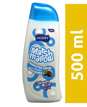 Hobby Duş Jeli 500 ml Marshmallow Hindistan Cevizi hobby, duş jeli, hobby duş jeli, vücut şampuanı, duş jeli çeşitleri, duş jeli fiyatları, duş jeli satın al, toptan duş jeli