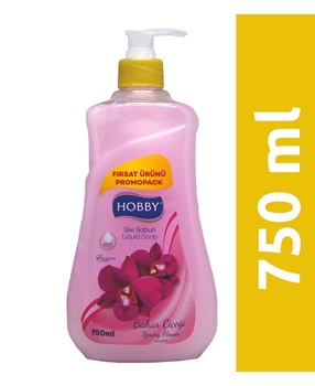 Hobby Sıvı Sabun 750 ml Bahar hobby, sabun, sıvı sabun, el sabunu, sıvı el sabunu, sabun fiyatları, sabun satın al, sıvı sabun çeşitleri, toptan sıvı sabun satın al, sıvı sabun fiyatları
