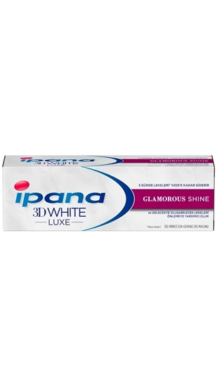 ipana, ipana beyazlatıcı diş macunu, beyazlatıcı diş macunu, diş macunu, ipana diş macunu, ipana 3d luxe glamorous shine